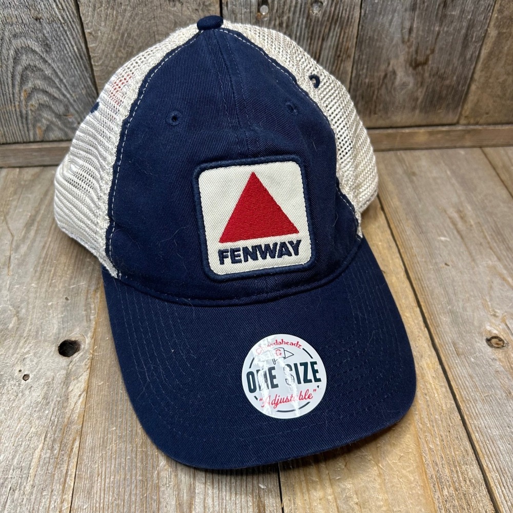 Chowdaheadz Fenway Patch Townie Trucker Hat Navy Blue Snapback CH-3383 OSFM